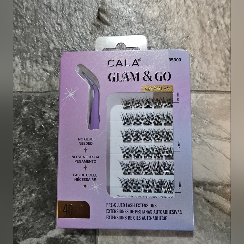 Cala Glam & Go Pre-Glued Lash Extensions - BNIB